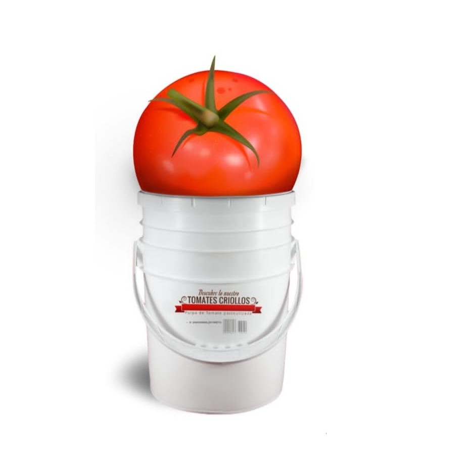 Pulpa de tomate - Tomates Criollos Cuñete 19 lt