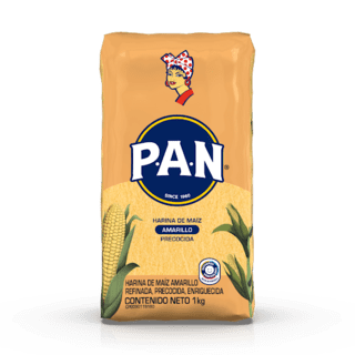 Harina de maíz amarilla - PAN Paquete 1 kg