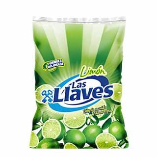 Detergente Limón en polvo - Las Llaves Bolsa 900 gr