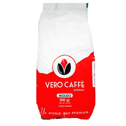 Café molido - Vero Caffé Paquete 500 gr